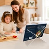 image:imageAmericanflat Acrylic Easel Stand  4 Tabletop Easel and Plate Stand  Set of 2  Lightweight Display Holders for Photos Cards Frames Books Magazines Albums  Home or Office Decor1 Pack