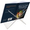 image:imageAmericanflat Acrylic Easel Stand  4 Tabletop Easel and Plate Stand  Set of 2  Lightweight Display Holders for Photos Cards Frames Books Magazines Albums  Home or Office Decor1 Pack