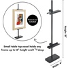 image:imageAmericanflat Acrylic Easel Stand  4 Tabletop Easel and Plate Stand  Set of 2  Lightweight Display Holders for Photos Cards Frames Books Magazines Albums  Home or Office Decor1 Pack