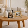 image:imageAmericanflat Acrylic Easel Stand  4 Tabletop Easel and Plate Stand  Set of 2  Lightweight Display Holders for Photos Cards Frames Books Magazines Albums  Home or Office Decor2 Pack