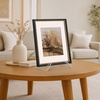 image:imageAmericanflat Acrylic Easel Stand  4 Tabletop Easel and Plate Stand  Set of 2  Lightweight Display Holders for Photos Cards Frames Books Magazines Albums  Home or Office Decor1 Pack
