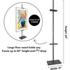 image:imageAmericanflat Acrylic Easel Stand  4 Tabletop Easel and Plate Stand  Set of 2  Lightweight Display Holders for Photos Cards Frames Books Magazines Albums  Home or Office Decor1 Pack