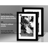 image:imageAmericanflat 12x16 Picture Frame 12Pack  Matted to 8x12  Black  Shatterresistant glass hangs vertical or horizontal hanging hardware included use with or without mat