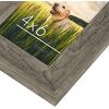 image:imageAmericanflat 8x10 Rustic Picture Frame in Driftwood Grey with Polished Glass  Horizontal and Vertical Formats for Wall and TabletopDriftwood