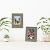 image:imageAmericanflat 8x10 Rustic Picture Frame in Driftwood Grey with Polished Glass  Horizontal and Vertical Formats for Wall and TabletopDriftwood