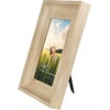 image:imageAmericanflat 8x10 Rustic Picture Frame in Driftwood Grey with Polished Glass  Horizontal and Vertical Formats for Wall and TabletopOak