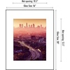 image:imageAmericanflat 16x20 Poster Frame 2Pack  Matted to 11x14  Black  Frontloading design Shatterresistant glass fits photos posters and art