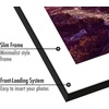 image:imageAmericanflat 16x20 Poster Frame 2Pack  Matted to 11x14  Black  Frontloading design Shatterresistant glass fits photos posters and art