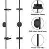 image:imageAmericanflat 18 Picture Frame Stand  Wall Mounted Frame Stand  Artwork and Photo Easel with Adaptive Clamps for Different Frame Profiles  Ideal for 12x18 Frame  BlackBlack