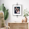 image:imageAmericanflat 18 Picture Frame Stand  Wall Mounted Frame Stand  Artwork and Photo Easel with Adaptive Clamps for Different Frame Profiles  Ideal for 12x18 Frame  BlackBlack