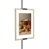 image:imageAmericanflat 18 Picture Frame Stand  Wall Mounted Frame Stand  Artwork and Photo Easel with Adaptive Clamps for Different Frame Profiles  Ideal for 12x18 Frame  BlackBlack