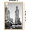 image:imageAmericanflat 24x36 Poster Frame with Polished Plexiglass  Epic Collection  Gallery Wall Frames with Engineered Wood  Wide Photo Frame for Wall Display  Natural Oak