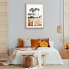 image:imageAmericanflat 28x40 Poster Frame  Matted to 24x36  Natural Oak  Engineered Wood construction Polished plexiglass front hangs vertical or horizontal sawtooth hangers includedNatural Oak