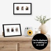 image:imageAmericanflat 7x12 Picture Frame with 3 Openings for 2x3 InstantPrint Photos  Black Mini Picture Frames for Tabletop and Wall Display with ShatterResistant Glass