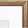 image:imageAmericanflat Vintage Frames  16x20 Picture Frame with Beaded Accents and Polished Plexiglass  Use as 11x14 Frame or Display 16x20 Photos Without Mat  Heirloom Collection  Wall Display  Gold