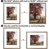 image:imageAmericanflat Vintage Frames  16x20 Picture Frame with Beaded Accents and Polished Plexiglass  Use as 11x14 Frame or Display 16x20 Photos Without Mat  Heirloom Collection  Wall Display  Gold