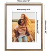 image:imageAmericanflat Vintage Frames  16x20 Picture Frame with Beaded Accents and Polished Plexiglass  Use as 11x14 Frame or Display 16x20 Photos Without Mat  Heirloom Collection  Wall Display  Gold