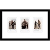 image:imageAmericanflat 7x12 Picture Frame with 3 Openings for 2x3 InstantPrint Photos  Black Mini Picture Frames for Tabletop and Wall Display with ShatterResistant Glass