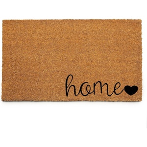 image:imageCoco Coir Door Mat with Heavy Duty Backing Welcome Doormat 175x30 Size Easy to Clean Entry Mat Beautiful Color and Sizing for Outdoor and Indoor uses Home DcorNatural