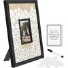 image:imageAmericanflat 12x16 Shadow Box Frame  Matted to 4x6  BlackBlack